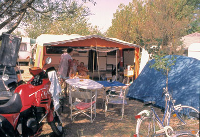 Campingplatz in Serignan am Cap de Agde