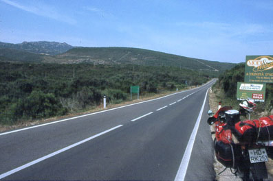 Maccia-Landschaft auf Sardinien